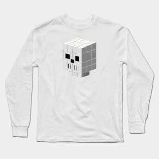 Cubic skull Long Sleeve T-Shirt